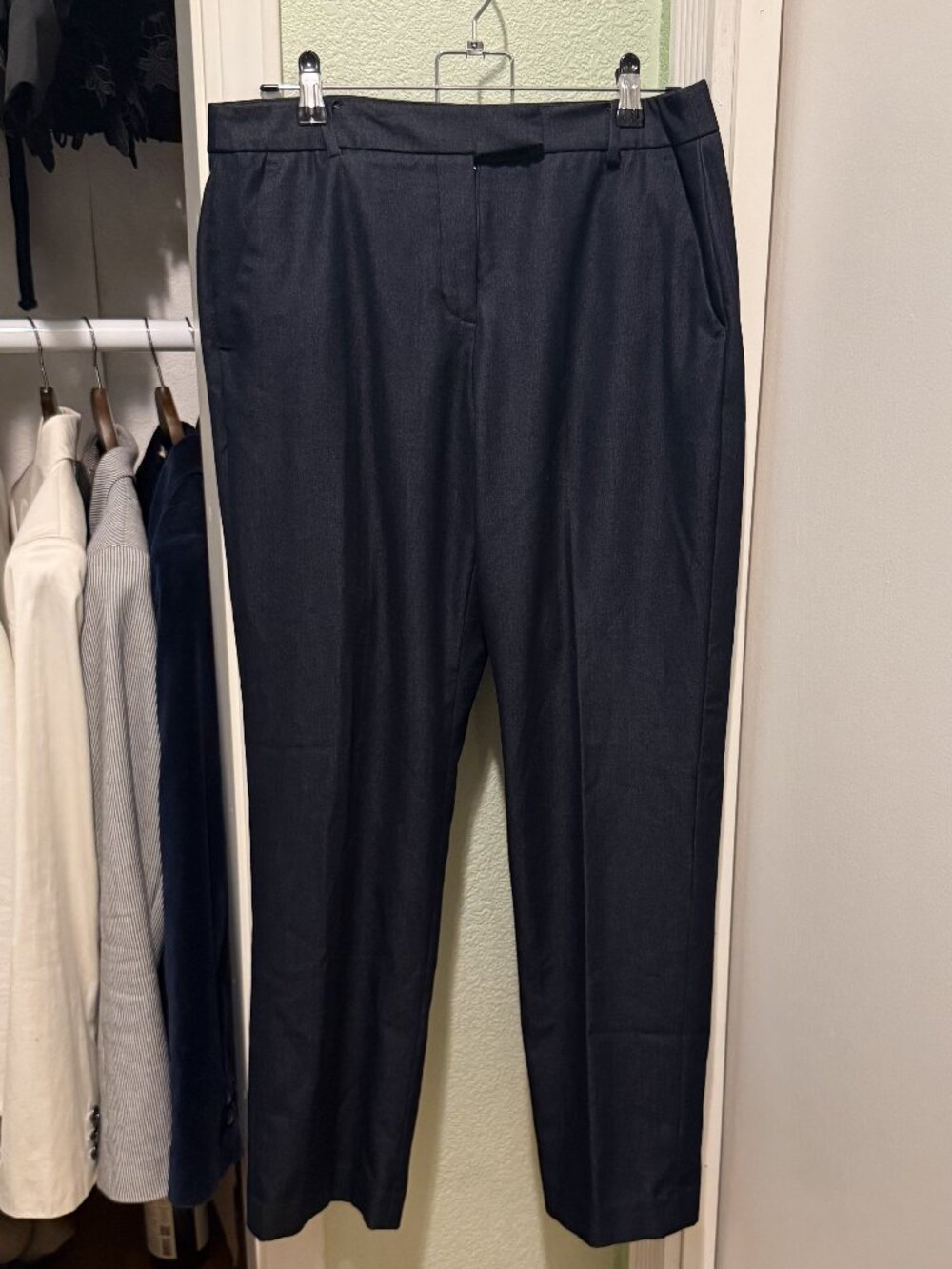 Tahari Navy Blue Dress Pants, Size 6, EUC